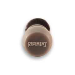Regiment Sentry Synthetic Shave Brush, Blk/Gry